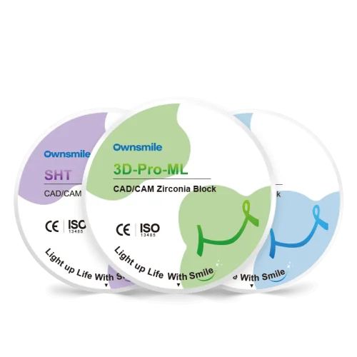 CAD/CAM dental zirconia blocks for milling restorations