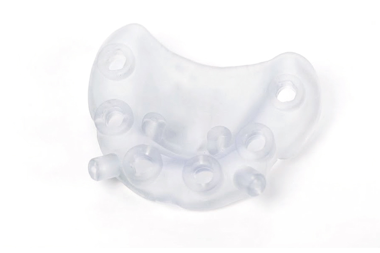 Ownsmile 3D printed implant surgical guide made with transparent dental resin