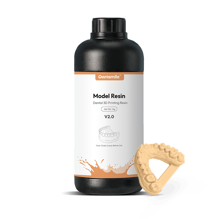 Dental model resin V2.0 for 3D printing dental models